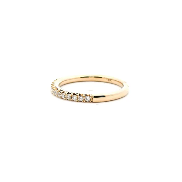 14KY .25CTW Diamond Wedding Band Image 4 Kiefer Jewelers Lutz, FL
