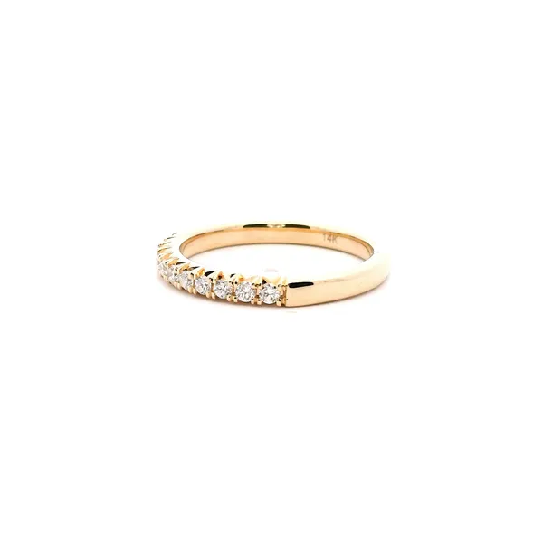 14KY .33CTW Diamond Wedding Band Image 4 Kiefer Jewelers Lutz, FL