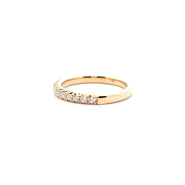 14KY .33CTW Diamond Wedding Band Image 4 Kiefer Jewelers Lutz, FL