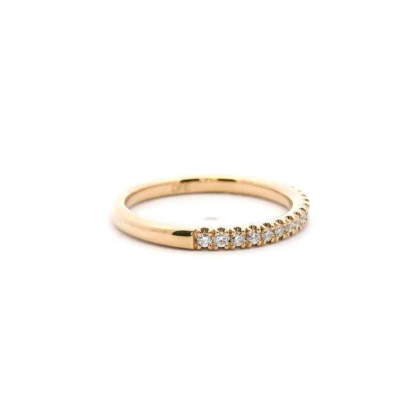 14KY 0.25CTW Diamond Wedding Band Image 3 Kiefer Jewelers Lutz, FL