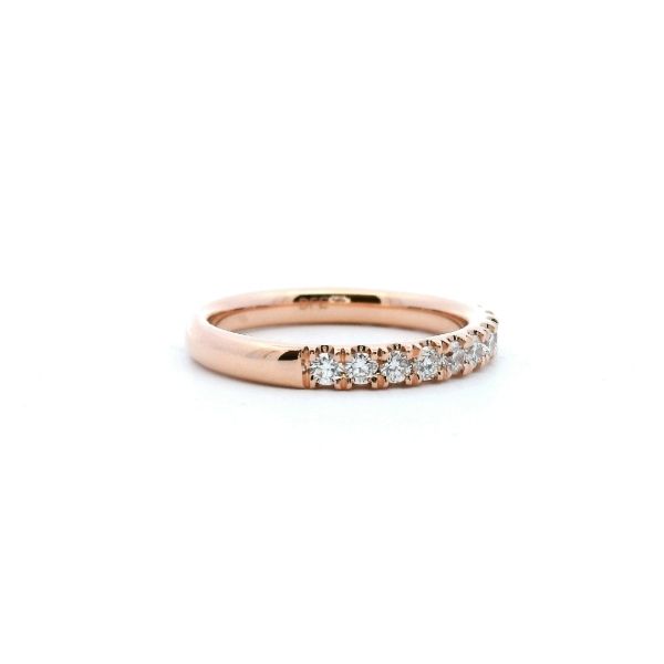 14KR .50CTW Diamond Wedding Band Image 3 Kiefer Jewelers Lutz, FL