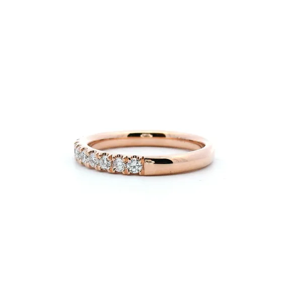 14KR .50CTW Diamond Wedding Band Image 4 Kiefer Jewelers Lutz, FL