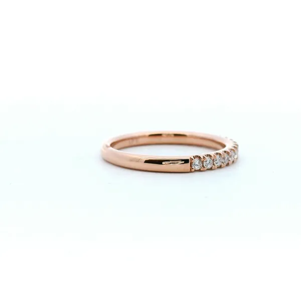 14KR .33ctw Diamond Wedding Band Image 3 Kiefer Jewelers Lutz, FL