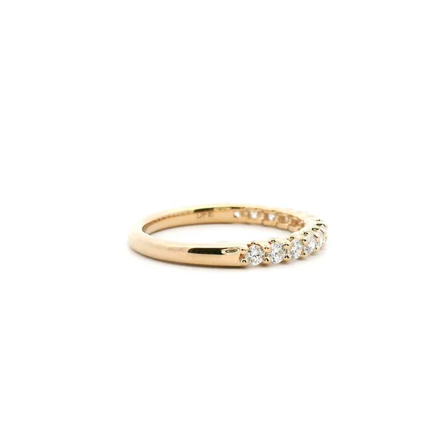 14KY Diamond Shared Prong Wedding Band Image 3 Kiefer Jewelers Lutz, FL