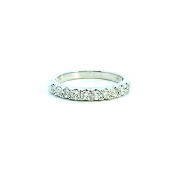 14KW .58CTW Prong Set Expandable Wedding Band Kiefer Jewelers Lutz, FL