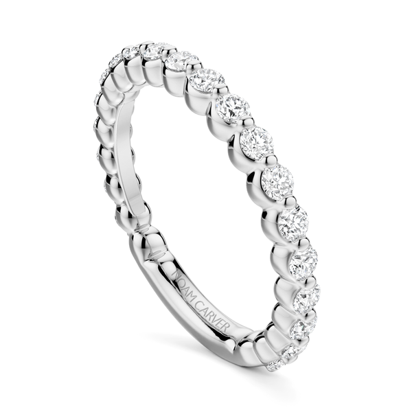 Luna 14KW .68CTW Diamond Wedding Band by Noam Carver Kiefer Jewelers Lutz, FL
