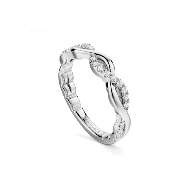 Luna 14KW .18CTW Diamond Infinity Band by Noam Carver Kiefer Jewelers Lutz, FL