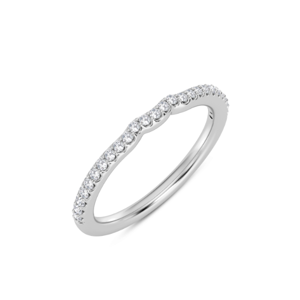 14K Diamond Shadow Wedding Ring Image 2 Kiefer Jewelers Lutz, FL