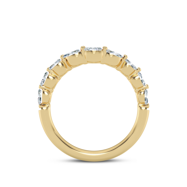 14K Marquise Diamond Curved Ring Image 3 Kiefer Jewelers Lutz, FL