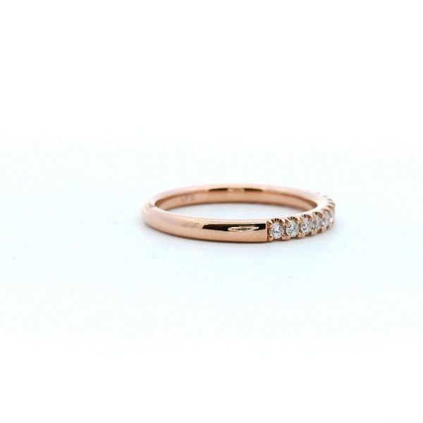 14KR .33ctw Diamond Wedding Band Image 3 Kiefer Jewelers Lutz, FL