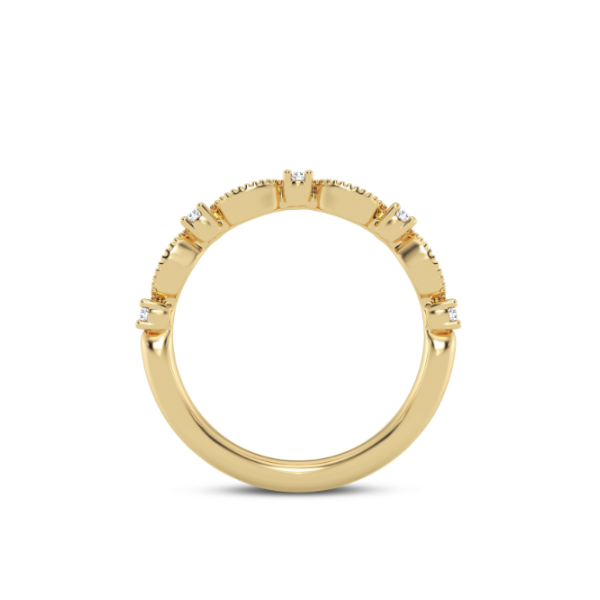 14KY Vintage Diamond Band Image 3 Kiefer Jewelers Lutz, FL