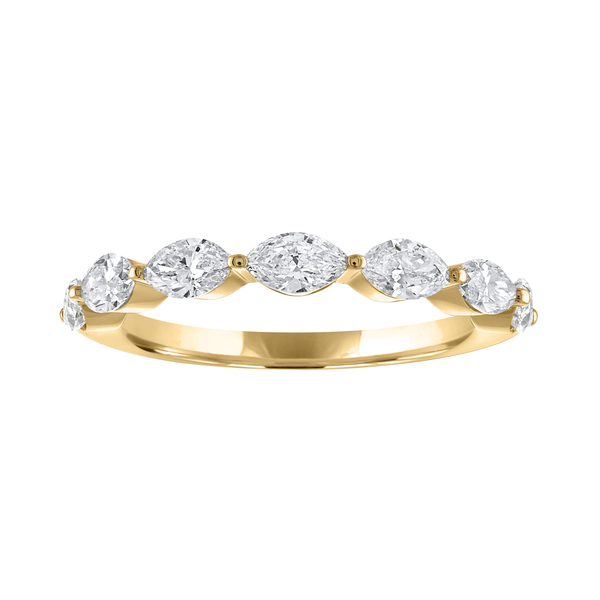 14KY 0.50CTW Marquise Diamond Wedding Band Kiefer Jewelers Lutz, FL