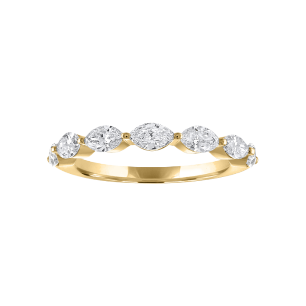 14KY Marquise Diamond Wedding Band Kiefer Jewelers Lutz, FL