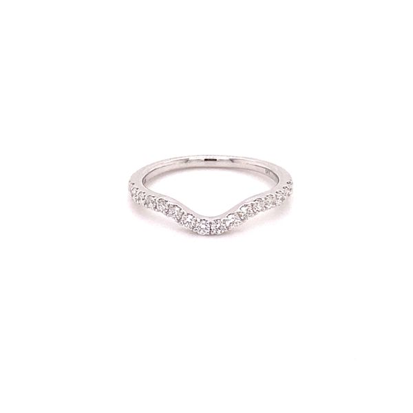 14K Diamond Curved Band Kiefer Jewelers Lutz, FL