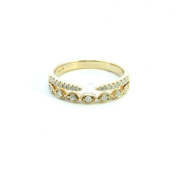 14KY Diamond Wrap Band Kiefer Jewelers Lutz, FL