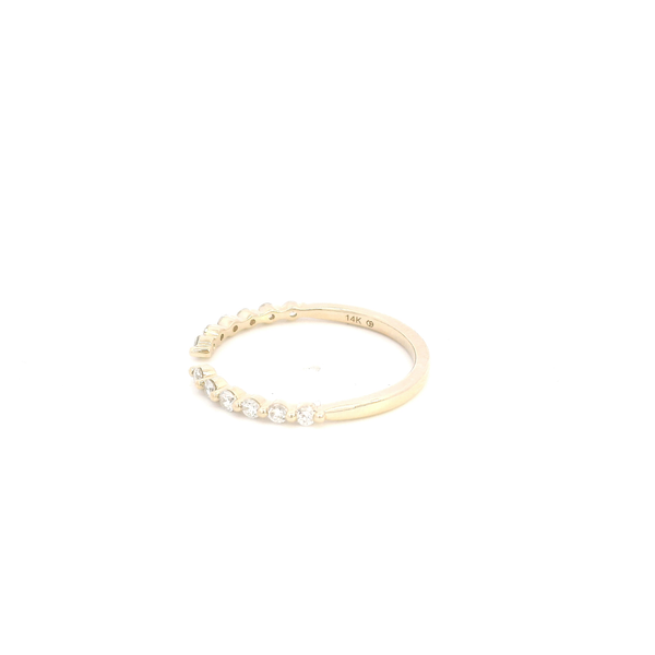 14KY Diamond Wedding Band Wrap Image 4 Kiefer Jewelers Lutz, FL
