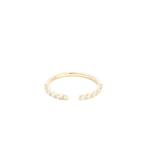 14KY Diamond Wedding Band Wrap Kiefer Jewelers Lutz, FL