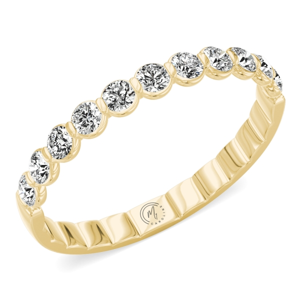 14KY .50CTW My Caroline Diamond Wedding Band Kiefer Jewelers Lutz, FL