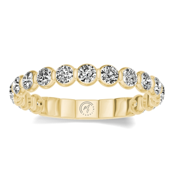 14KY .77CTW My Caroline Diamond Wedding Band Image 3 Kiefer Jewelers Lutz, FL