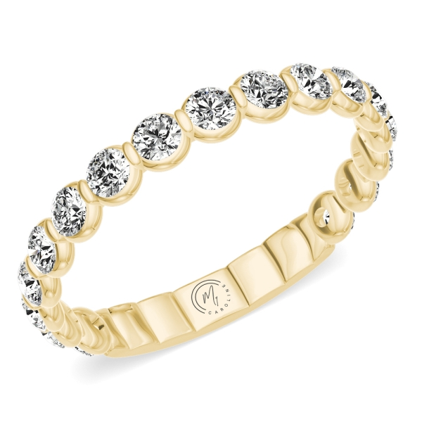 14KY .77CTW My Caroline Diamond Wedding Band Kiefer Jewelers Lutz, FL