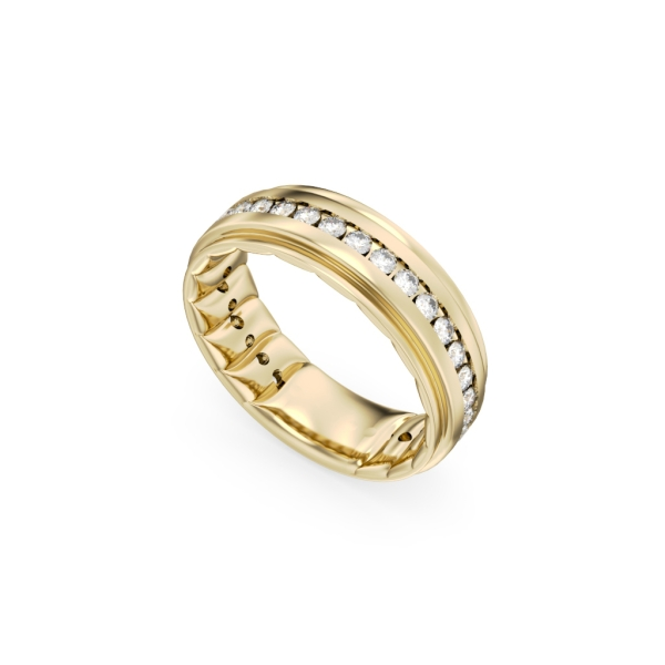 14KY 1.05CTW Diamond Eternity MFit Wedding Band Kiefer Jewelers Lutz, FL