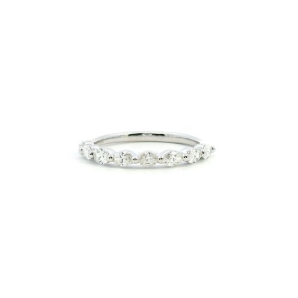 14KW 0.60CTW Diamond Oval Wedding Band Kiefer Jewelers Lutz, FL