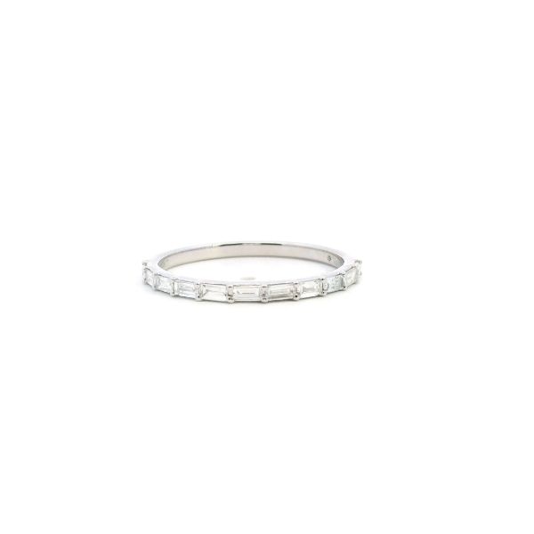 14KW 0.25CTW Diamond Bagguette Wedding Band Kiefer Jewelers Lutz, FL
