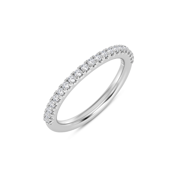 14K Shared Prong Diamond Wedding Ring Image 2 Kiefer Jewelers Lutz, FL