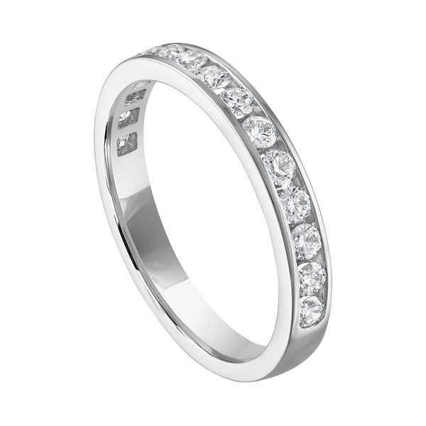 14KW 0.20CTW Diamond Channel Set Wedding Band Kiefer Jewelers Lutz, FL