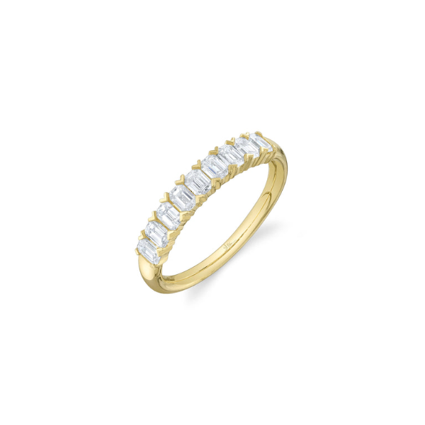 14KY 0.89CTW Emerald Cut Diamond Wedding Band by Shy Creation Kiefer Jewelers Lutz, FL