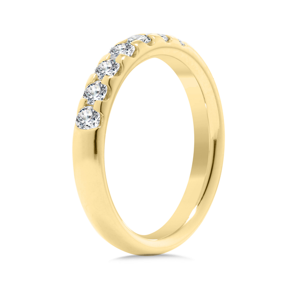 14KY 0.50CTW Diamond Wedding Band Image 2 Kiefer Jewelers Lutz, FL