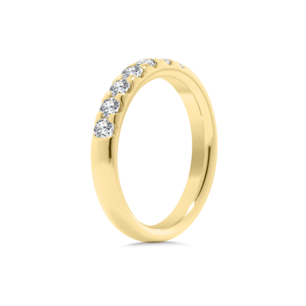 14KY 0.50CTW Diamond Wedding Band Image 2 Kiefer Jewelers Lutz, FL