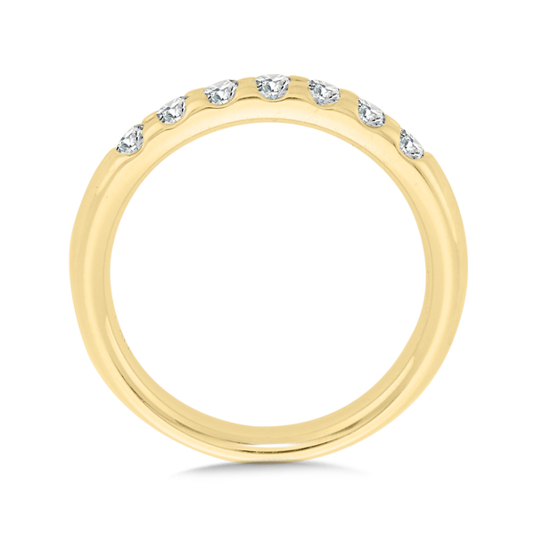 14KY 0.50CTW Diamond Wedding Band Image 3 Kiefer Jewelers Lutz, FL