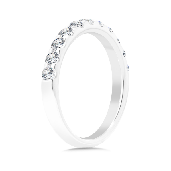 14KW 0.75CTW Diamond Wedding Band Image 2 Kiefer Jewelers Lutz, FL