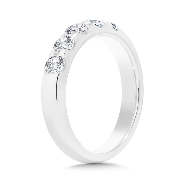 14KW 1.0CTW Diamond Wedding Band Image 2 Kiefer Jewelers Lutz, FL