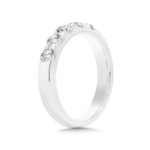 14KW 1.0CTW Diamond Wedding Band Image 2 Kiefer Jewelers Lutz, FL