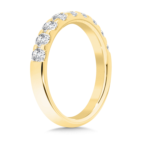 14KY 1.0CTW Diamond Wedding Band Image 2 Kiefer Jewelers Lutz, FL