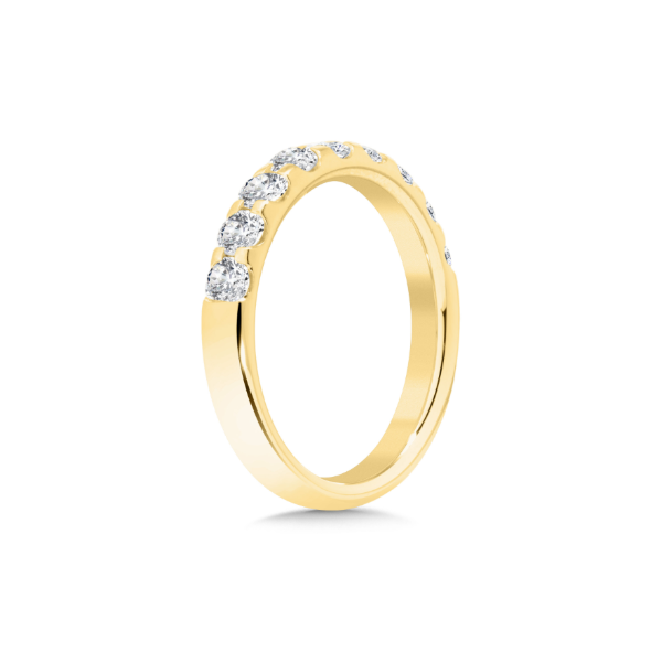 14KY 1.0CTW Diamond Wedding Band Image 2 Kiefer Jewelers Lutz, FL
