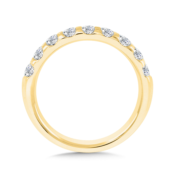 14KY 1.0CTW Diamond Wedding Band Image 3 Kiefer Jewelers Lutz, FL