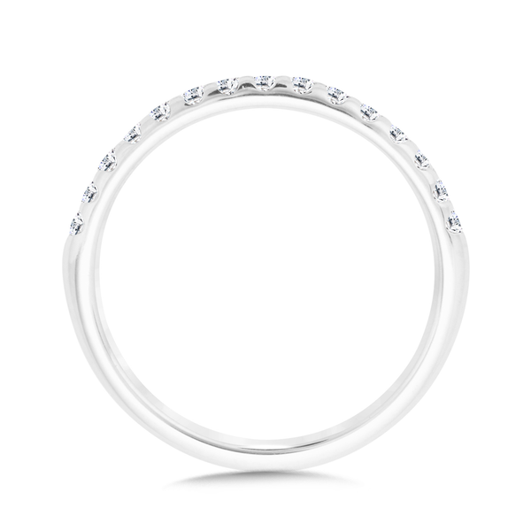14KW 0.33CTW Diamond Wedding Band Image 3 Kiefer Jewelers Lutz, FL