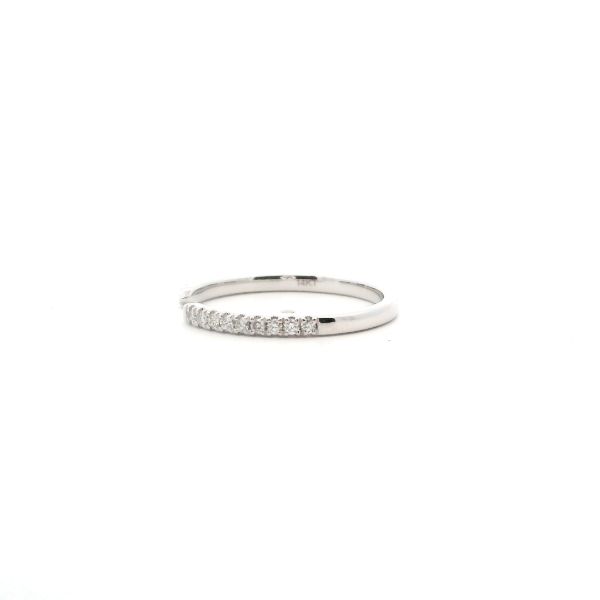 14KW .16CTW Diamond Open Wedding Band Image 3 Kiefer Jewelers Lutz, FL