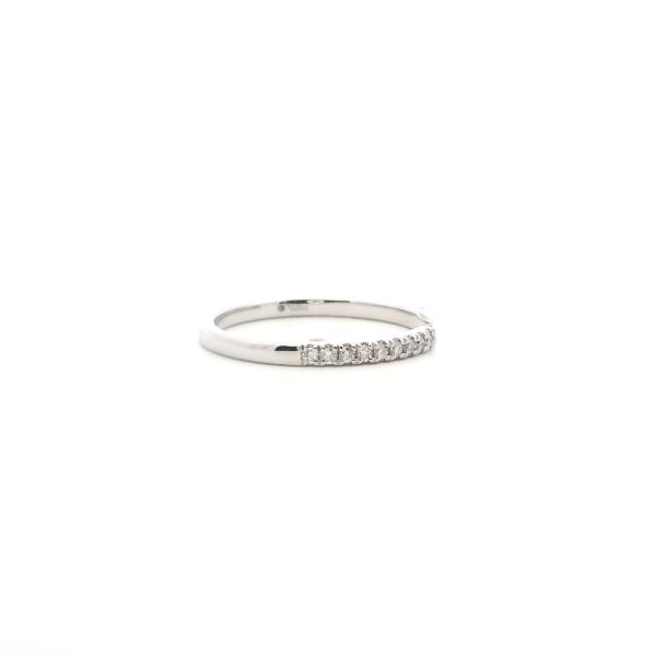 14KW .16CTW Diamond Open Wedding Band Image 4 Kiefer Jewelers Lutz, FL