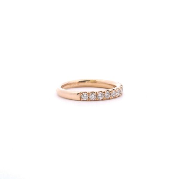 Estate 14KY 0.50CTW Diamond Wedding Band Image 4 Kiefer Jewelers Lutz, FL