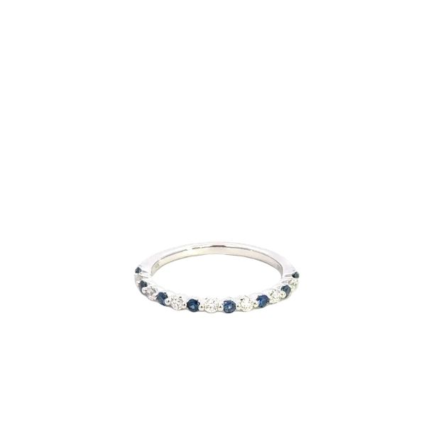 14K Diamond and Sapphire Ring Kiefer Jewelers Lutz, FL