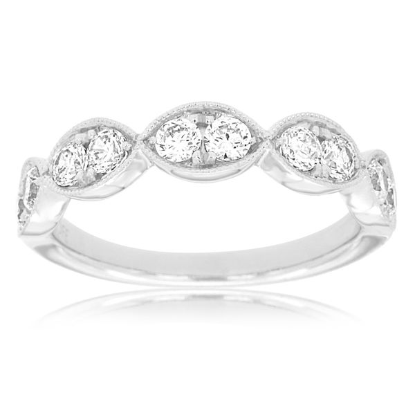 Diamond Ribbon Style Wedding Band Kiefer Jewelers Lutz, FL