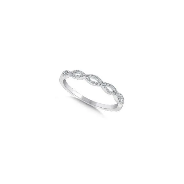 14K Diamond Cross Over Band Kiefer Jewelers Lutz, FL