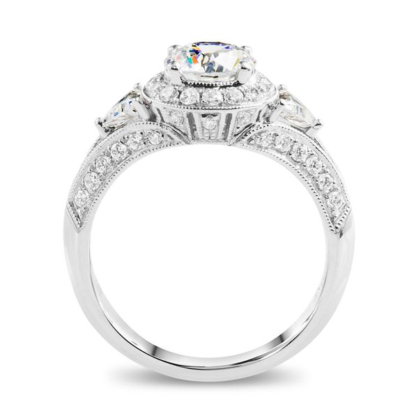 18K Diamond Engagement Ring Setting Image 2 Kiefer Jewelers Lutz, FL