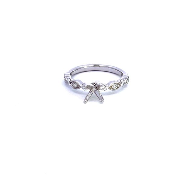 14K Diamond Engagement Ring Setting. Kiefer Jewelers Lutz, FL