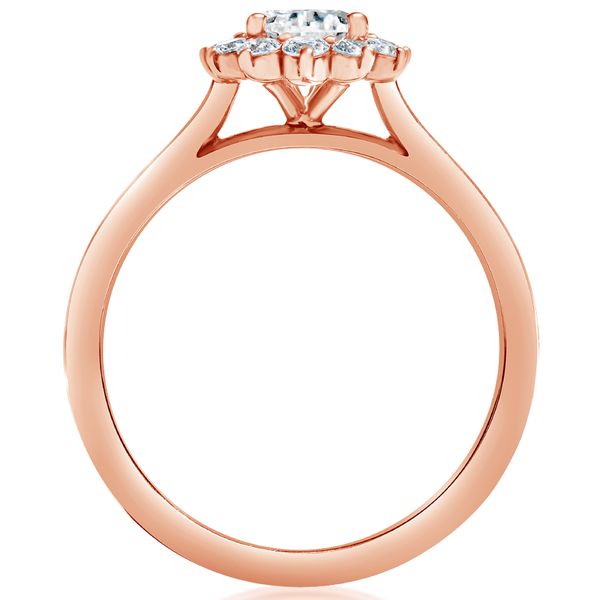 Pear Shape Diamond Engagement Ring Mounting Image 2 Kiefer Jewelers Lutz, FL