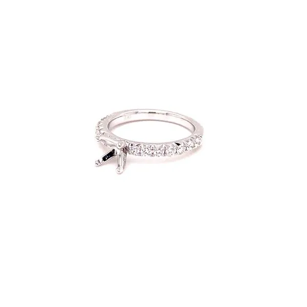 14K Diamond Engagement Ring Setting Image 2 Kiefer Jewelers Lutz, FL